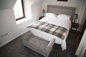 our double room with spacious interior and great sea views
